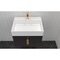 Castello Usa Amazon 24-inch Black Vanity Set with White Top and Gold Handles CB-MC-24BLK-GLD-2056-WH - alternate 4